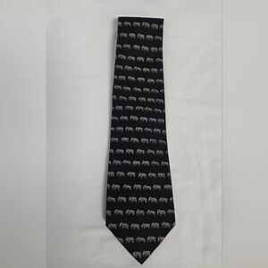 Jim Thompson Silk Elephant Tie